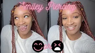 Smiley Piercing 🤩 | The Good and The Bad | LIVE VIDEO FOOTAGE INCLUDED ‼️
