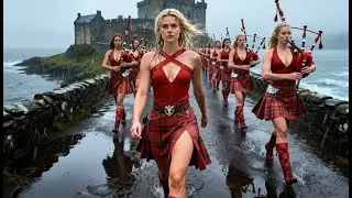 Echoes of the Highlands | Powerful Scottish Bagpipes & Drums Battle March.