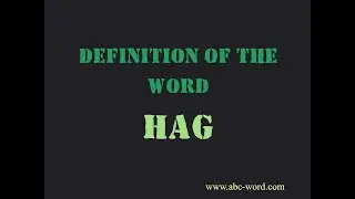Definition of the word 