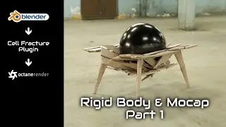 Blender Octane - Rigid Body and Motion Capture - Part 1
