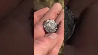Bonnie Prince Charlie era Jacobite silver coin - King George II. #metaldetecting #metaldetectinguk