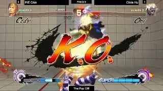 SSF4AE @ The Pop Off - PIE Chin (Cody) vs Chris Hu (Oni)