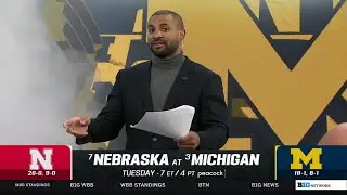 Nebraska's Defense Key to Top 10 Matchup Against Michigan | Big Ten Basketball