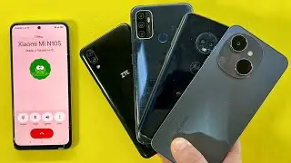 Redmi Note10s Calling on ZTE A51/ OPPO A53/ Motorola Moto 1S/ TECNO GO 1 Incoming & Outgoing Call 