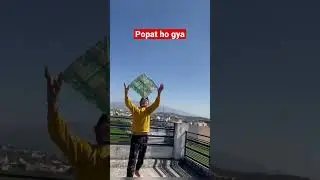 Flying kite from roof #familyvlog #dailyvlogs #travelvlog |Sanghera Family Vlog😀 #2023