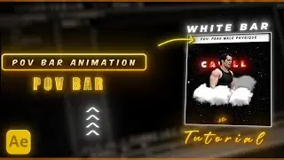 How to Create Viral POV BAR Animation in After Effects | After Effects Tutorial 