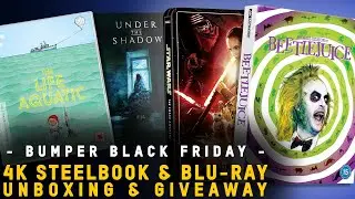 Black Friday Zavvi Steelbook And Blu-ray Haul Unboxing | Giveaway