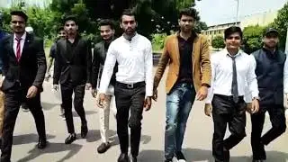 MANUU way to Department of management #MBA on fresher party 3 October 2019