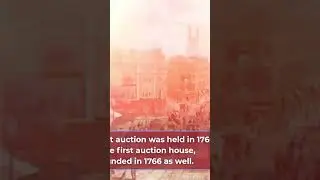 When was first auction house established? #shorts #art #collectibles #finance #investing #portfolio