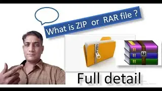 what is ZIP and RAR file....  detail .....