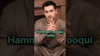 Hammad Farooqui Family #hamaadfarooqui #natumjanonahum #kathputli #hammadfarooquifamily #hammad
