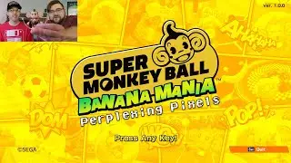 Perplexing Pixels: Super Monkey Ball Banana Mania | PC (review/commentary) Ep444