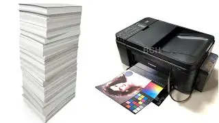 Как настроить и запустить модифицированный принтер MX490/TR4500 с чернильницей