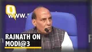 Modi@3: Rajnath Singh Puts Forward His Report Card