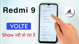 Redmi 9 VOLTE Network Problem | VoLTE Network Not Showing in Redmi 9, Redmi Mobile Enable Jio Volte