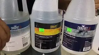CHAUVET DJ Hurricane Haze 1D y diferentes tipo de líquidos de humo Baldorioty Music Puerto Rico