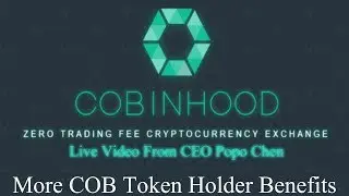 Cobinhood - New COB Token Holder Benefits