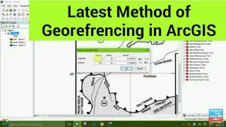 How to Georefrence an image in Arc GIS - Georefrencing in ArcGIS