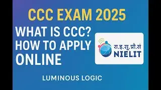 What is CCC Exam? | How to Apply for CCC Online | Course on Computer Concepts 2025