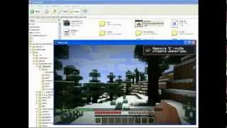 Собираем клиент minecraft 1.2.5 с модами.avi
