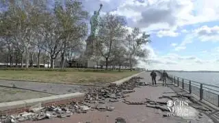 Sandy damage keeps Statue of Liberty closed