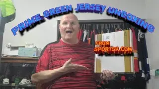 Unboxing a prime green jersey from sportsk.com