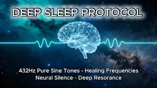 Deep Sleep Protocol 432Hz Delta Wave Repair 3 Hours of Neural Silence