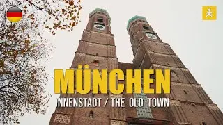 Walking around M&uuml;nchen Old Town, Germany