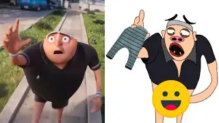 Despicable Me 4 😂 Funny Drawing Meme | Gru Defeats Maxine Le Mal ( Full Video ) Meme Video