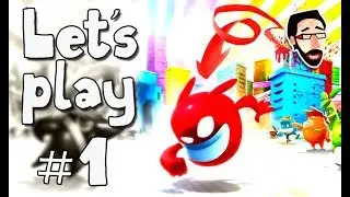 Let's play FR ◄ DE BLOB #1 on part en arc-en-ciel