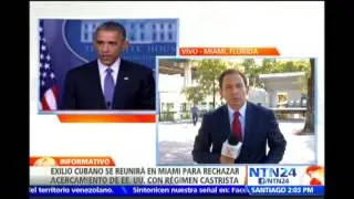 Exilio cubano en Miami convoca a manifestaciones para rechazar decisi&oacute;n de EE.UU.