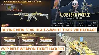 CROSSFIRE PH LATEST BUYING NEW SCAR LIGHT-S-WHITE TIGER VIP PACKAGE