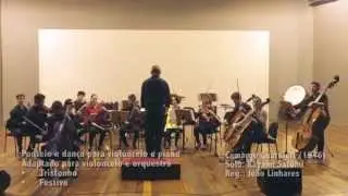 Dan&ccedil;as brasileiras. 1 - Ponteio e dan&ccedil;a para violoncelo e piano