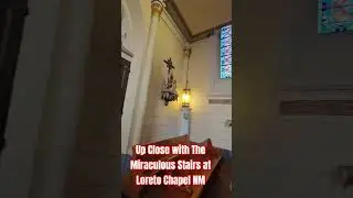 No support, no nails, no glue. Architectural miracle. #saint #joseph #miracle #stairs #catholic