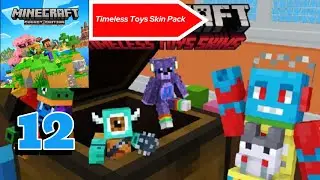 Jogando Minecraft PE  - Parte 12 - Timeless Toys Skin Pack (iOS,Android)