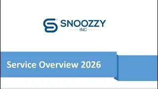 Snoozzy Website and Social Media Service Demo 2026