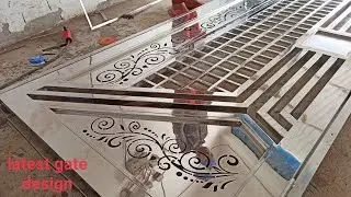 Latest design steel gate | modern steel door / fancy steel door / मैन गेट
