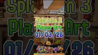 Splatoon 3 Player Art - 01/03/26 #shorts #splatoon3