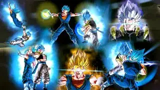Vegito & Gogeta New DUO Combo Fusion MOD w/Animated Transformations SSJ-SSG-SSB-UI - DB Xenoverse 2