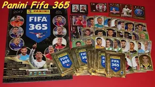PANINI Sticker FIFA 365 Big Sticker unboxing in Panini Album