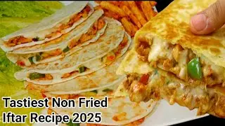|Ramadan Special 🌙 Non Fried Iftar Snacks Recipes / Chicken Cheese Tortilla wraps, Iftar Recipes |