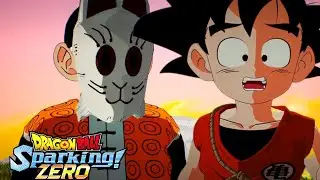 Je joue  grand-père Sangohan sur Dbz Sparking Zero mod PC 