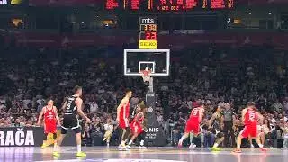 Sterling Brown scores 14 points in the fourth! (Partizan Mozzart Bet - Crvena zvezda Meridianbet)