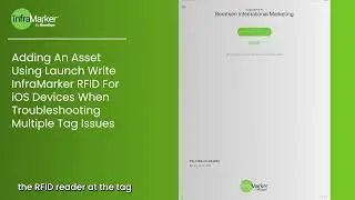 How to Write to an RFID Tag in Field Maps with Multiple Tags Detected | iOS Tutorial
