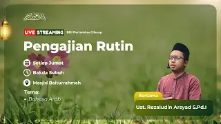Kajian Rutin Jum'at Ba'da Subuh., Bahasa Arab - Kitab Durusullughoh