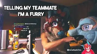 Telling my swim team mate I'm a furry 💀