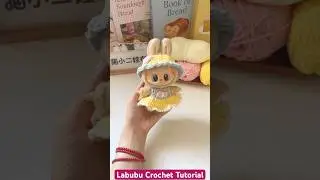 Labubu Crochet Tutorial | DIY | Handmade #crochet #shorts