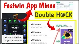 Fastwin App Unlimited Trick | Fastwin 1tap Mines Game Trick | Fastwin Game Trick | Fastwin App