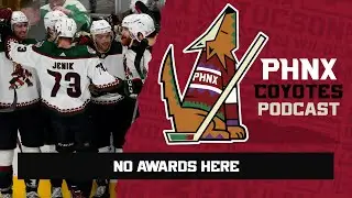 Why do the Arizona Coyotes have a questionable history with NHL Awards?