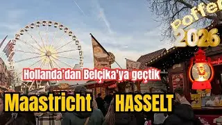 Hollanda Maastricht Belçika Hasselt Bir Günde İki Şehir